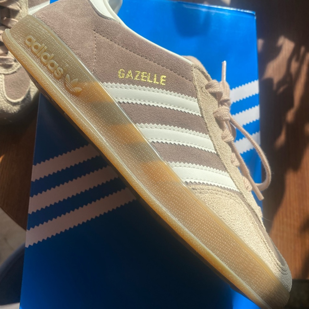 Adidas Gazelle Tan Sneakers